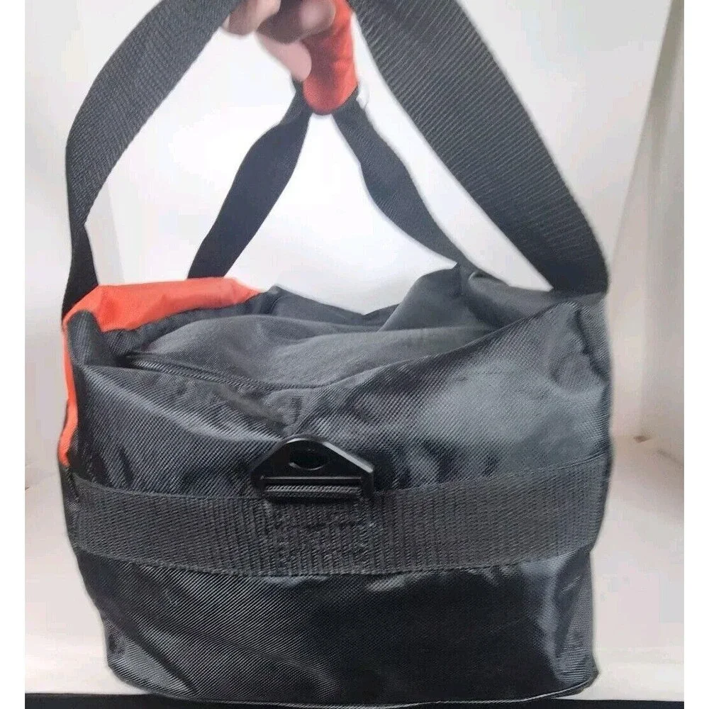 Ugly Stik Shakespeare‎ Fishing Tote Black Red Duffle Carry Bag travel overnight